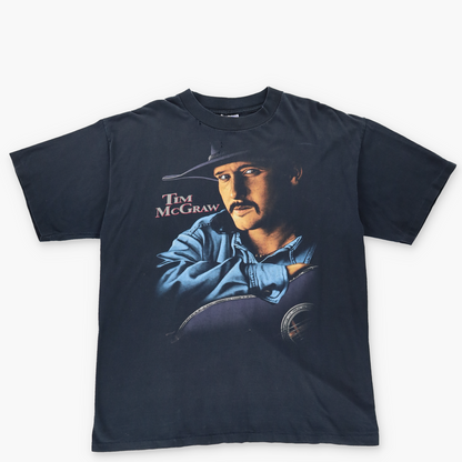 Tim McGraw 'Don't Take the Girl' Merch 'USA Made' Graphic Single Stitch T-Shirt (XL)