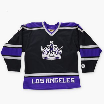 Los Angeles Kings Ice Hockey Vintage Long Sleeve Jersey (L)