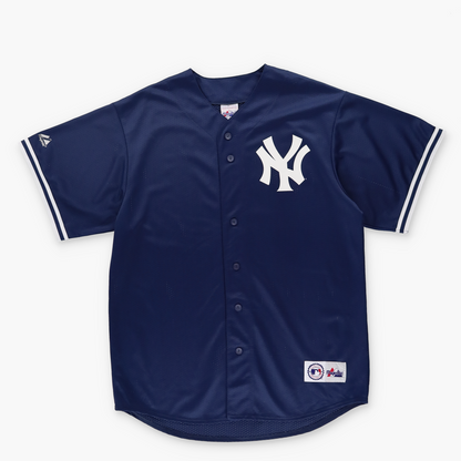MLB New York Yankees 'KOREA Made' Jeter #2 Vintage Jersey (L-XL)