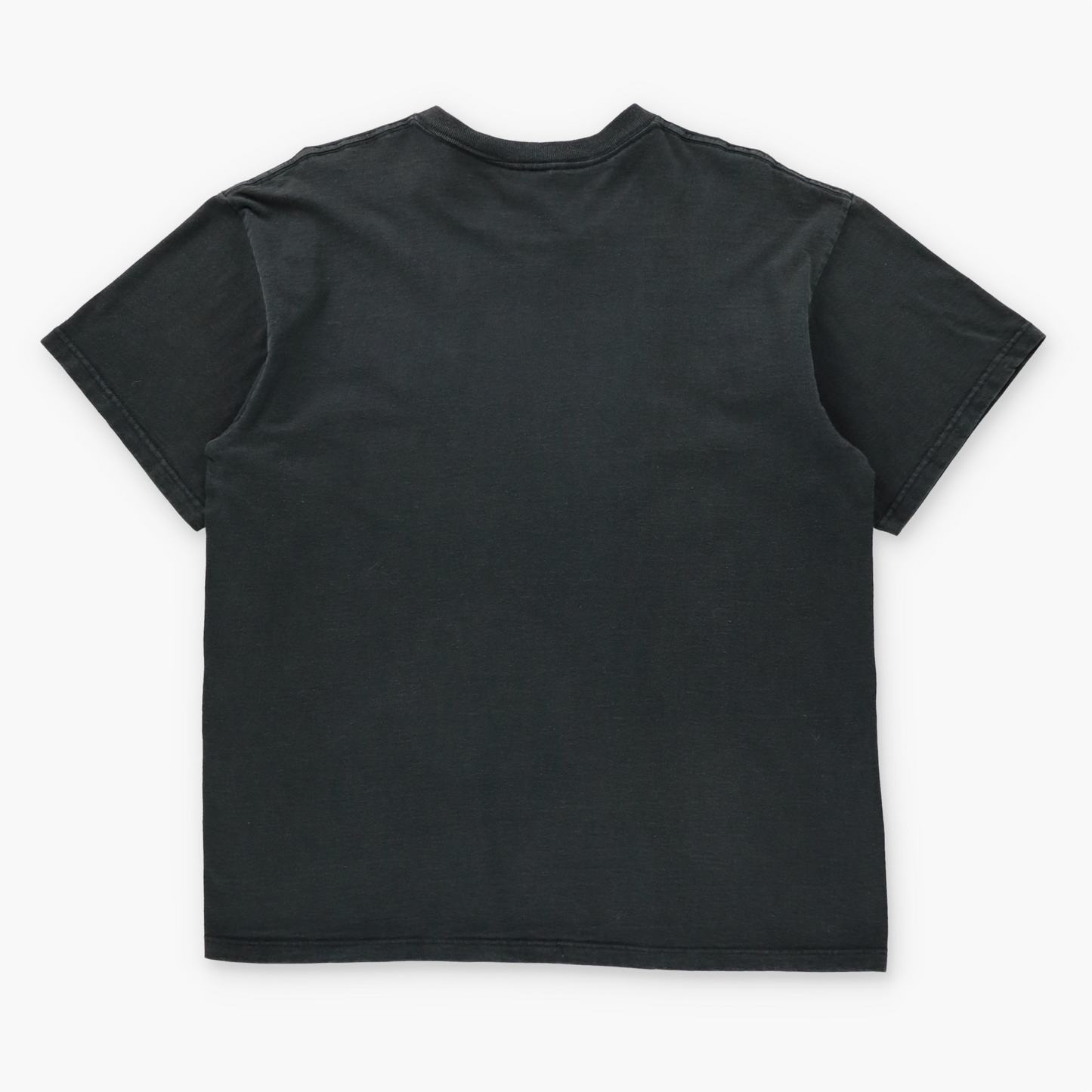 NIKE Embroidered Basketball Swoosh Logo USA Made Black Tee (L) ***COCO Vintage Sole Melbourne