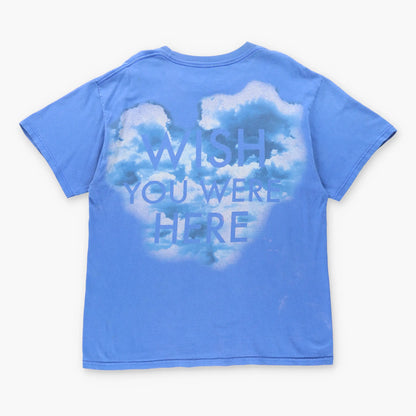 Vintage PINK FLOYD 'Wish You Were Here' Faceless Man Blue Music Band T-Shirt (L-XL)
