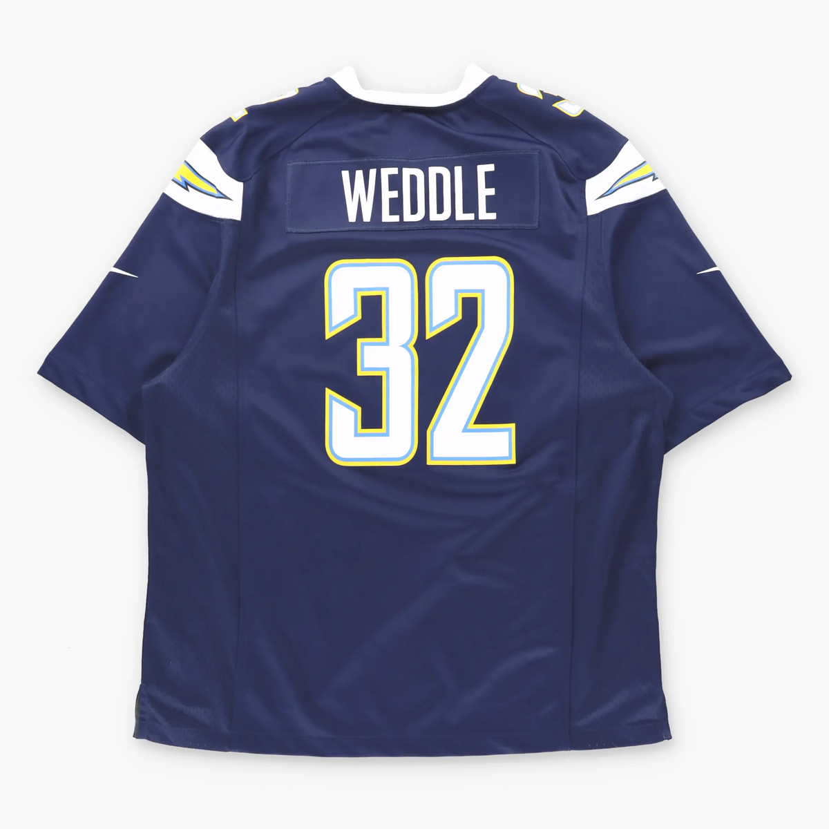 NIKE On Field NHL San Diego Chargers Eric Weddle #32 Navy Blue Jersey (XL)