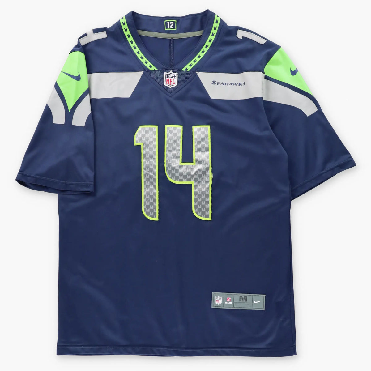 NIKE Seattle Seahawks NFL #14 DK Metcalf Jersey (M TALL)