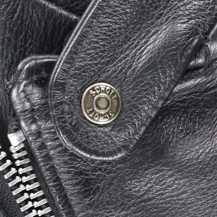 Vintage SCHOTT PERFECTO 561 Leather Motorcycle Jacket USA Made (40) - Vintage Sole Melbourne