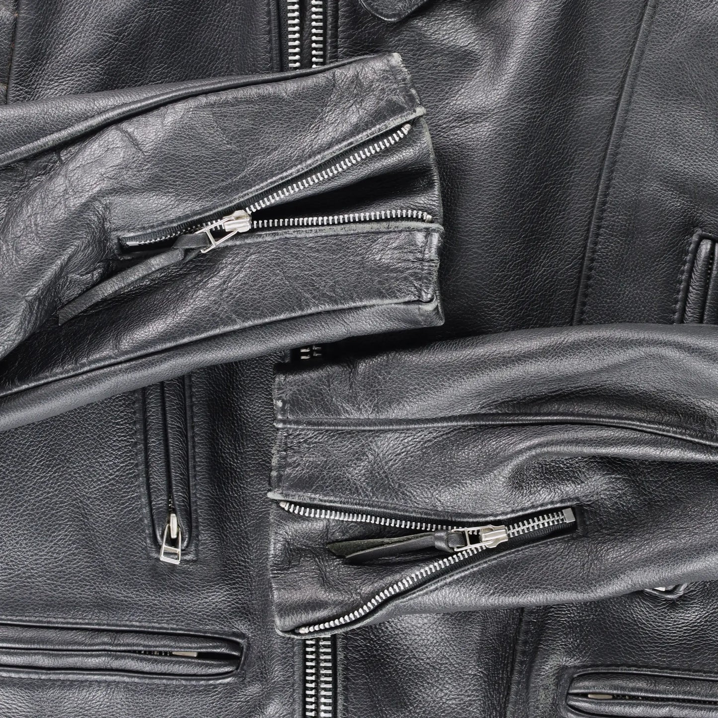 Vintage SCHOTT PERFECTO 561 Leather Motorcycle Jacket USA Made (40) - Vintage Sole Melbourne