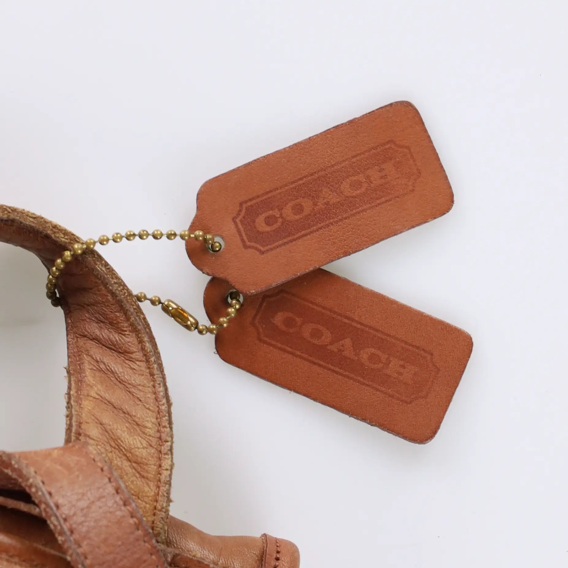 COACH 9960 'Daypack' Brown Leather Turnlock Backpack Bag - Vintage Sole Melbourne