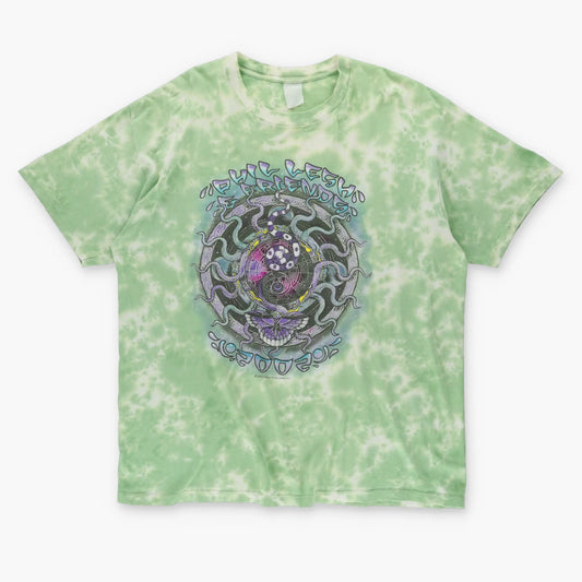 Phil Lesh and Friends 2002 'There And Back Again' Tour Double Sided Tie Dye T-Shirt (XL) - Vintage Sole Melbourne