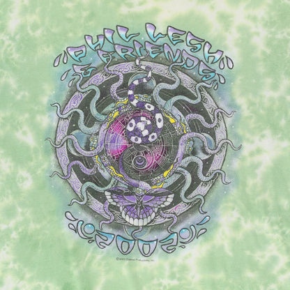 Phil Lesh and Friends 2002 'There And Back Again' Tour Double Sided Tie Dye T-Shirt (XL) - Vintage Sole Melbourne