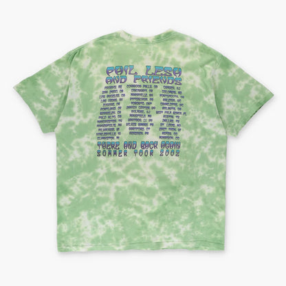 Phil Lesh and Friends 2002 'There And Back Again' Tour Double Sided Tie Dye T-Shirt (XL) - Vintage Sole Melbourne