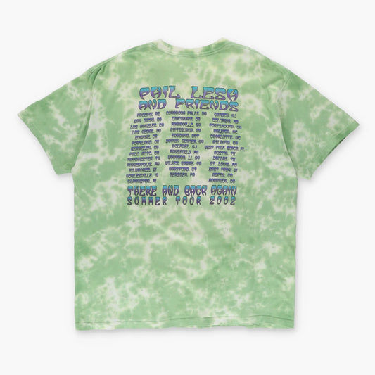 Phil Lesh and Friends 2002 'There And Back Again' Tour Double Sided Tie Dye T-Shirt (XL) - Vintage Sole Melbourne