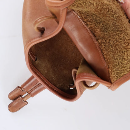 COACH 9960 'Daypack' Brown Leather Turnlock Backpack Bag - Vintage Sole Melbourne