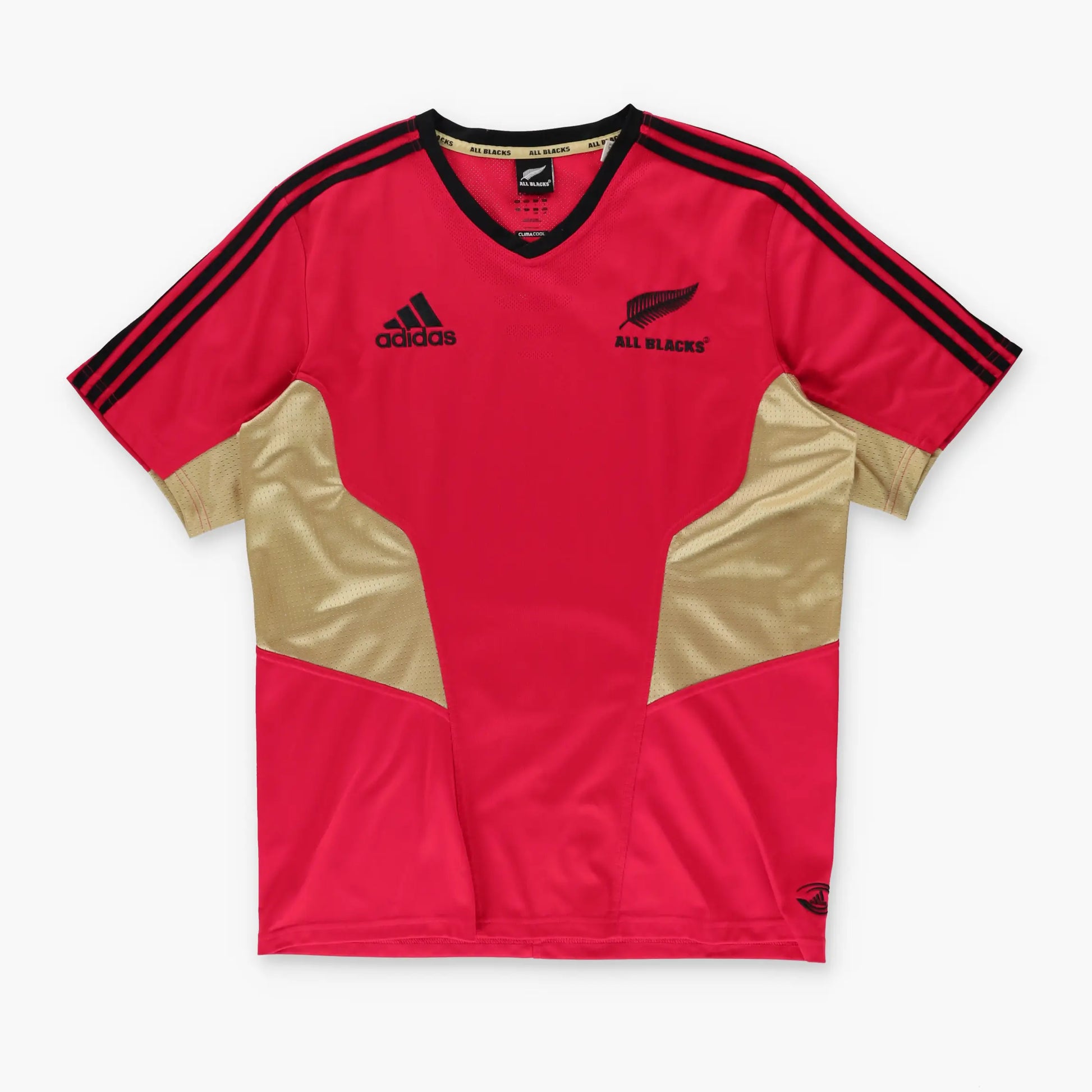 New Zealand All Blacks 2011 ADIDAS Rugby Training Jersey (L) - Vintage Sole Melbourne