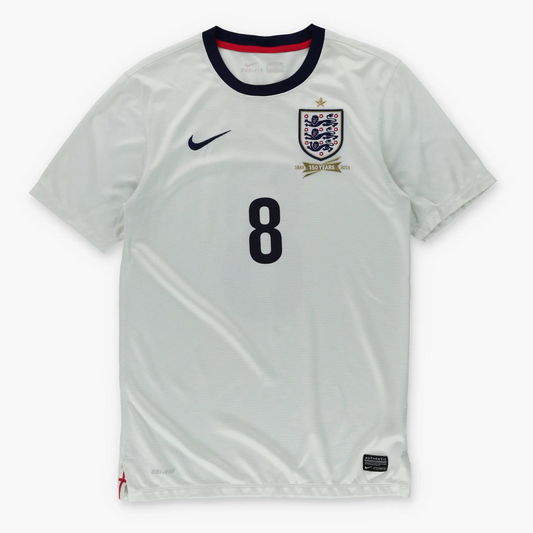 England 2013/2014 Wilshere #8 NIKE '150 Years' Home Soccer Jersey (S) - Vintage Sole Melbourne