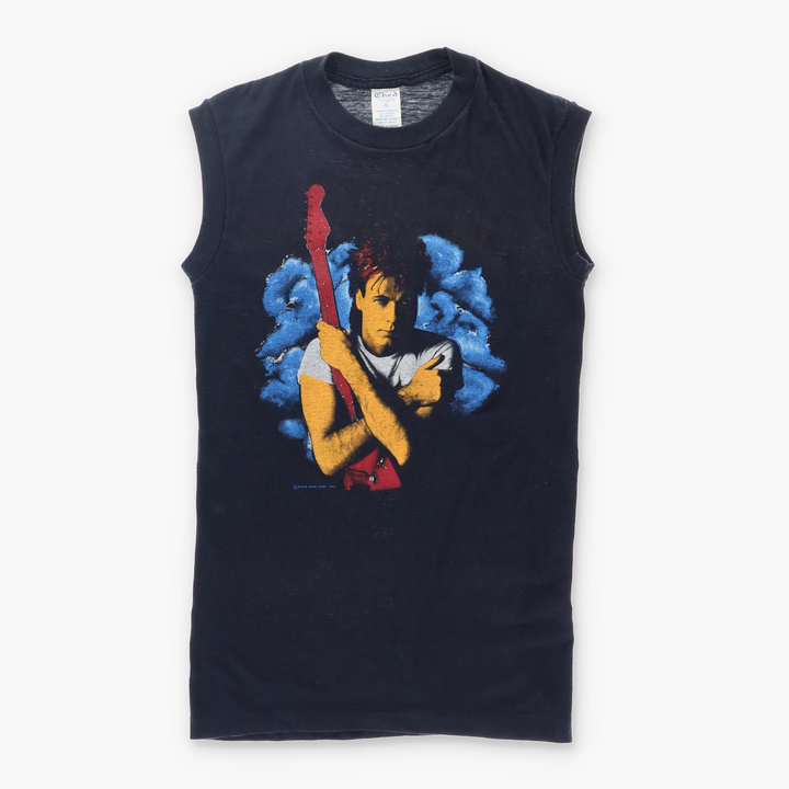1984 Vintage Rick Springfield Music Tank 50/50 USA Made T-Shirt (S)
