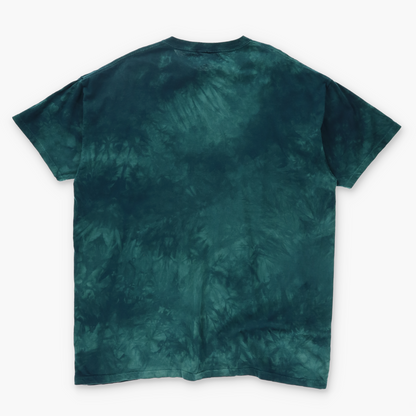THE MOUNTAIN White Siberian Tiger Green Tie Dye Tee (XXXL)