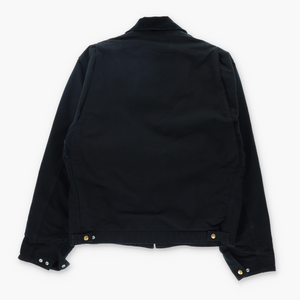 CARHARTT Black Detroit Full Zip Blanket Lined USA Made Jacket (L Tall)