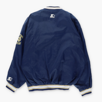 STARTER Notre Dame Embroidered Korean Made Windbreaker (L)