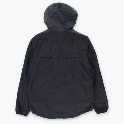 NIKE Embroidered Swoosh Black Light Windbreaker Jacket (XL)
