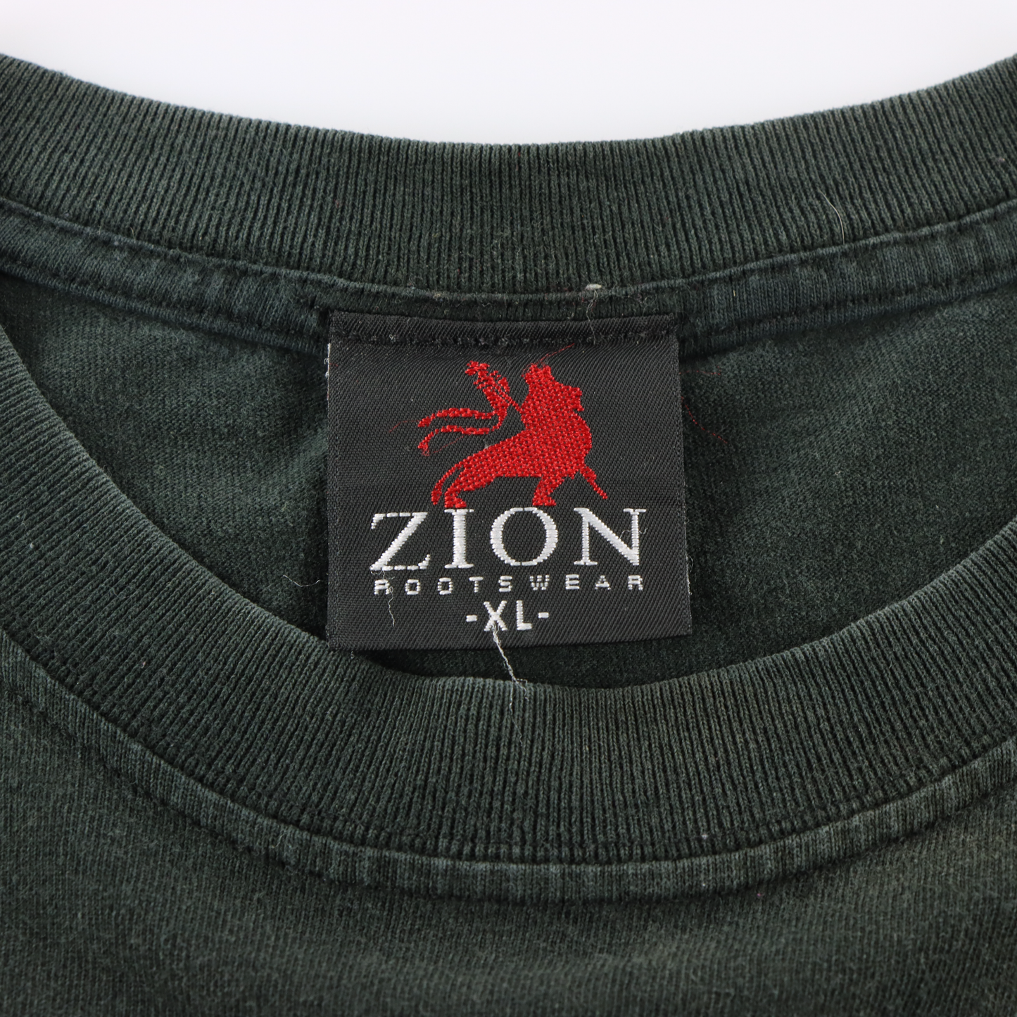 Bob Marley Gold Glitter "Legend" Graphic ZION ROOTSWEAR Black T-Shirt (XL)