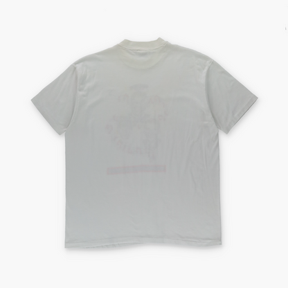 Frank Sinatra x Chivas Regal "Diamond Jubilee Tour" USA Made Single Stitch HANES White T-Shirt (XL)