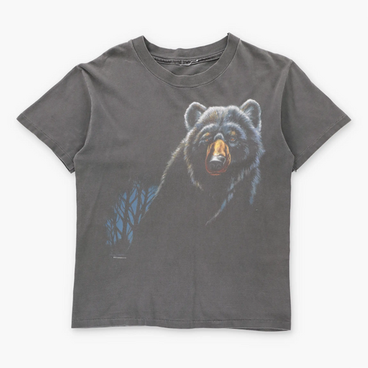 Vintage 1995 Forest Bear Single Stitch T-Shirt (M)