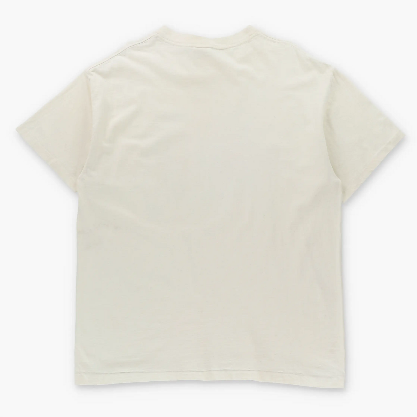 Vintage 1994 HUMAN-I-TEES "Peace Harmony Earth Nature" USA Made Off White Single Stitch T-Shirt (XL)