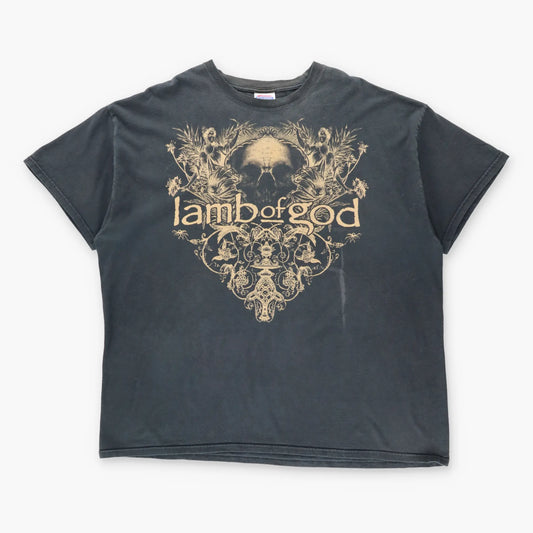Vintage LAMB OF GOD Black Heavy Metal Band Tee (XXL)