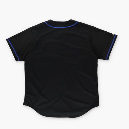 MAJESTIC New York METS MLB Black USA Made Baseball Jersey (L)