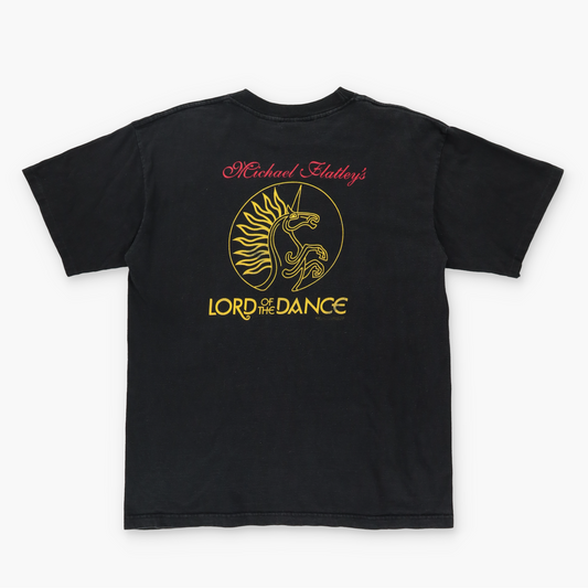 1997 Vintage Michael Flatley's Lord Of The Dance Band Tour Tee (L)