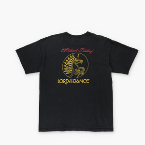 1997 Vintage Michael Flatley's Lord Of The Dance Band Tour Tee (L)