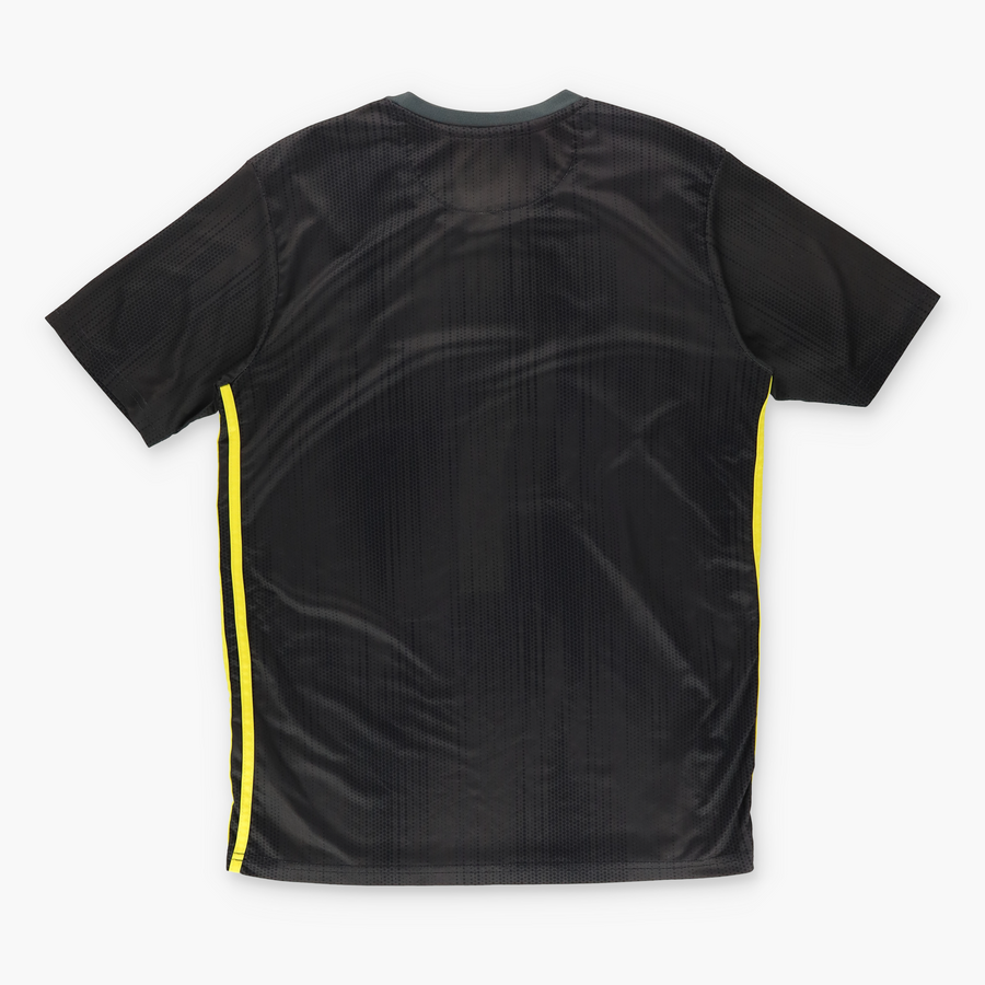 ADIDAS X PARLEY Juventus Jeep Third Kit Black & Yellow Soccer Jersey (M)