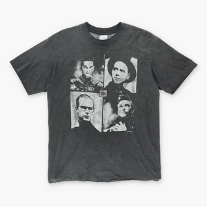 1988 Vintage Depeche Mode Grey Single Stitch USA Made Band Tee (L)