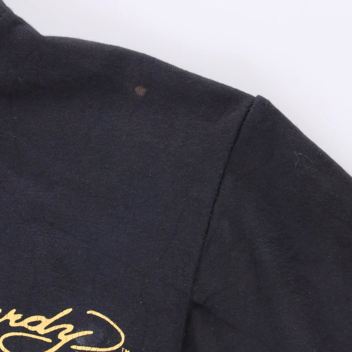 Vintage ED HARDY 'Love Kills Slowly' Skull Heart Y2K Full Zip Hoodie Sweatshirt Portugal Made (S)