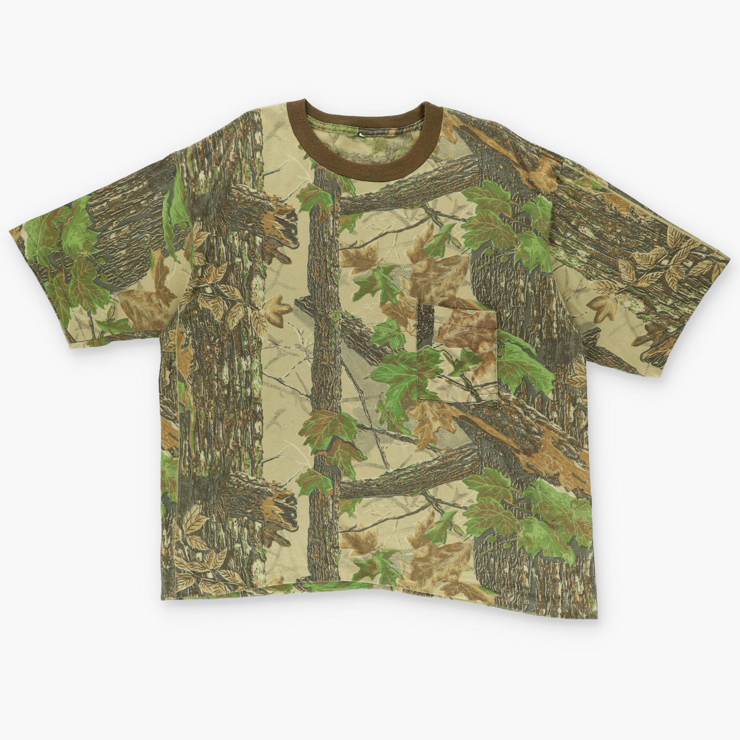 REAL TREE Camo Outdoors Hunting  Single Stitch Tee (XL-XXL)