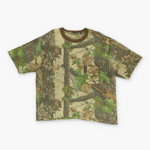 REAL TREE Camo Outdoors Hunting  Single Stitch Tee (XL-XXL)