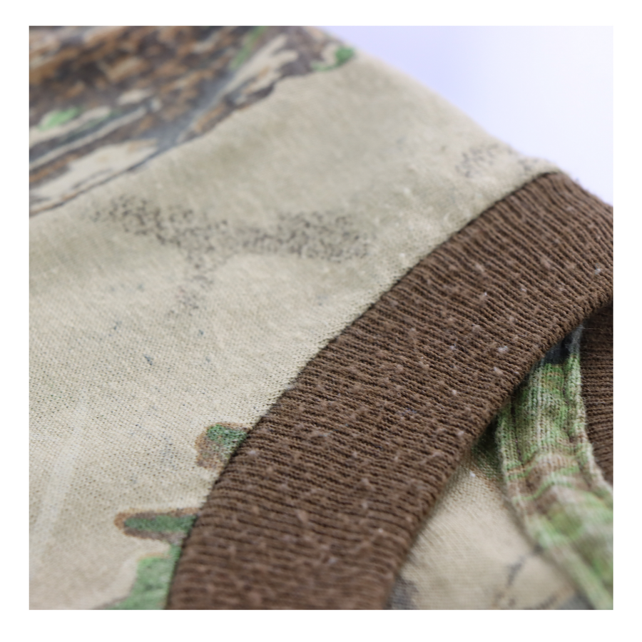 REAL TREE Camo Outdoors Hunting  Single Stitch Tee (XL-XXL)