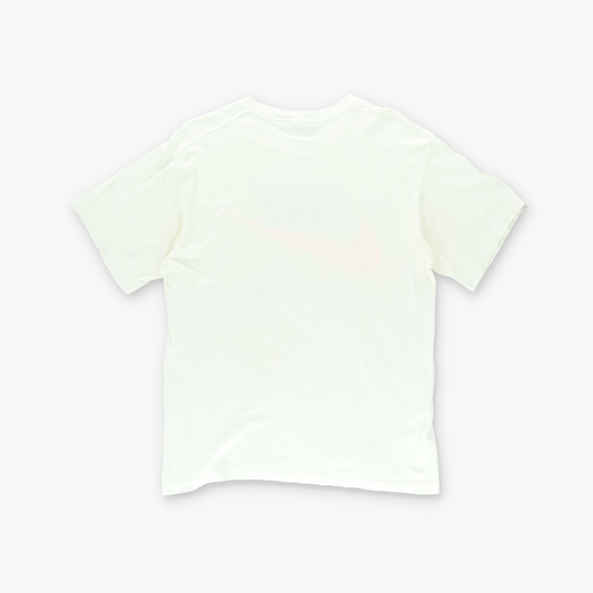 NIKE AIR Fluro Swoosh Logo USA Made Single Stitch Tee (M)