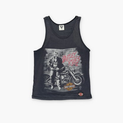 HARLEY DAVIDSON 'Harley Rules' Printed Singlet (S)