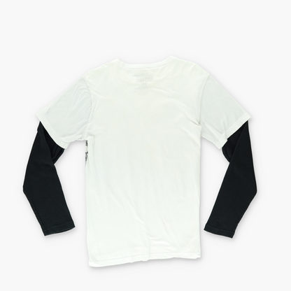 MMA ELITE Skull Punk Graphic Double Layered Long Sleeve (S-M)