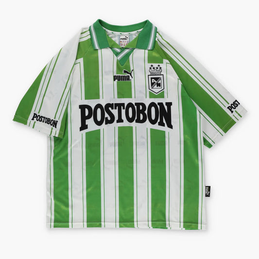 Vintage Atletico Nacional 1997/1998 Postobon PUMA Home Soccer Jersey (L)