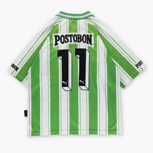 Vintage Atletico Nacional 1997/1998 Postobon PUMA Home Soccer Jersey (L)