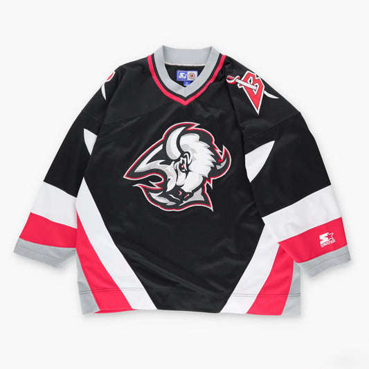 Vintage Buffalo Sabres 90s STARTER Hockey Jersey Korea Made (XL)