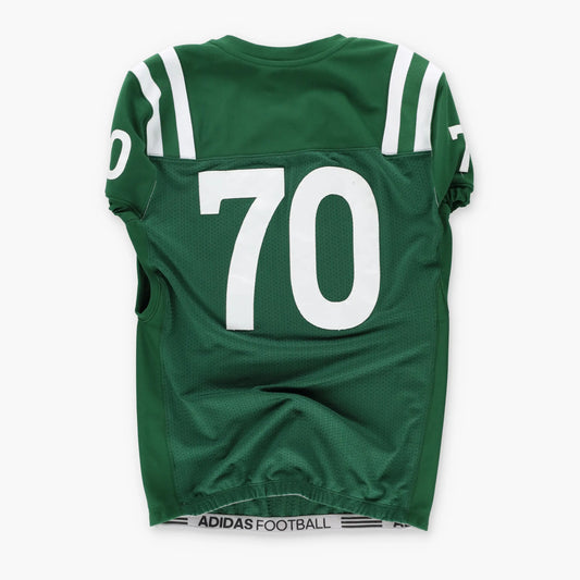 Vintage Notre Dame Fighting Irish #70 ADIDAS Football Player Issue Cut Jersey (XL)