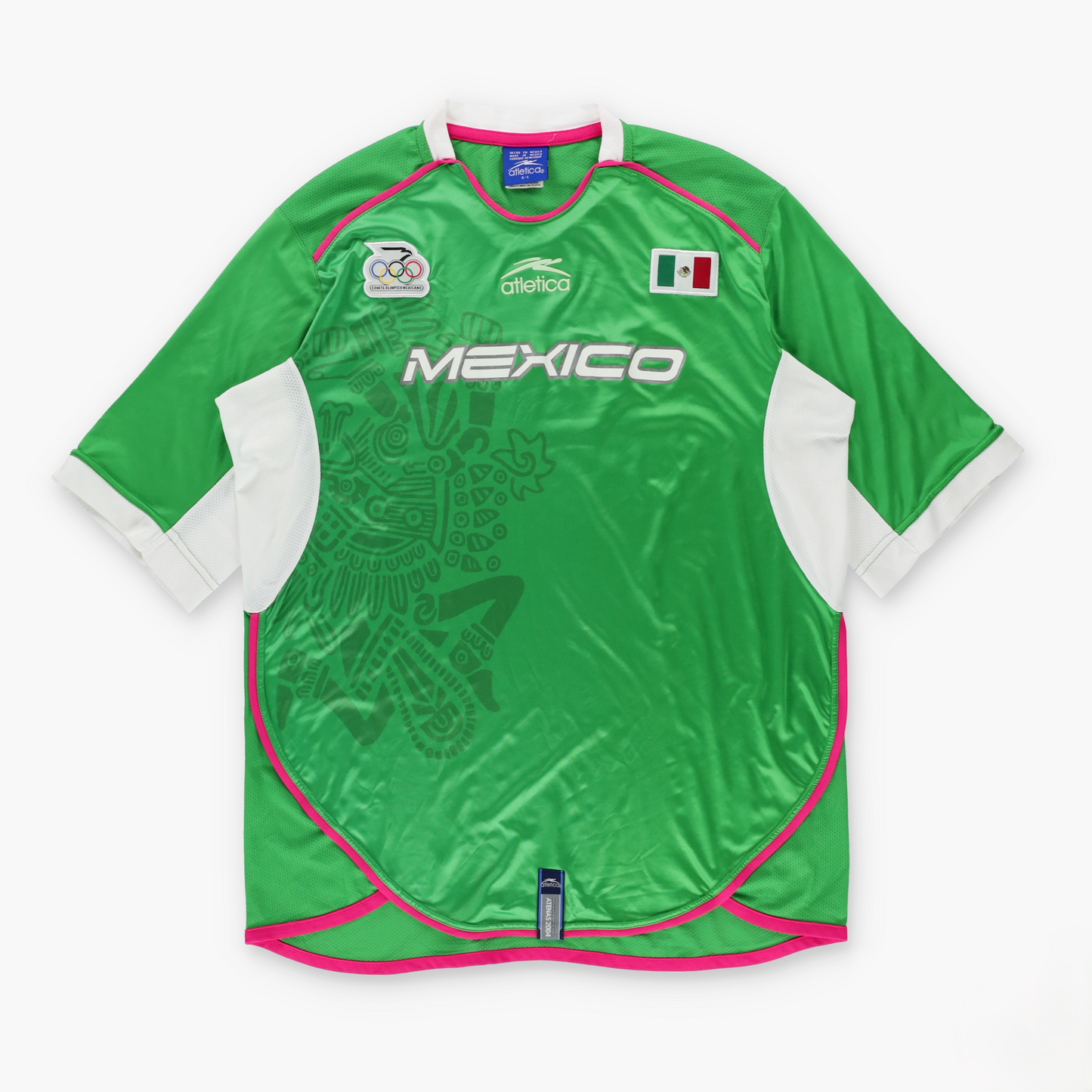 Vintage Mexico 2004 Olympics ATLETICA Home Soccer Jersey (L) Vintage Sole Melbourne