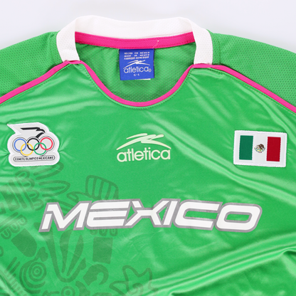Vintage Mexico 2004 Olympics ATLETICA Home Soccer Jersey (L) Vintage Sole Melbourne