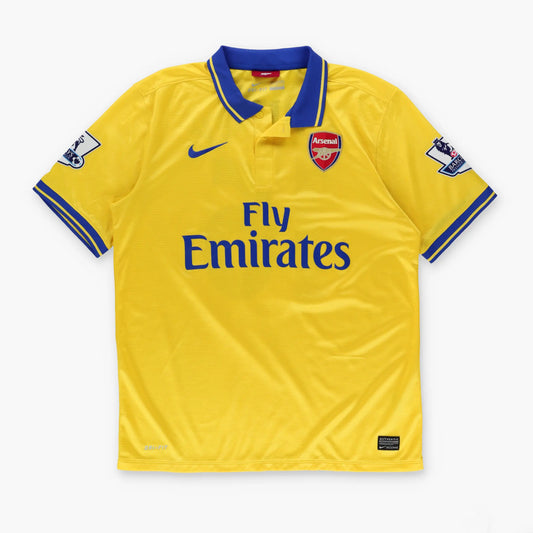Arsenal 2013/2014 Ramsey #16 NIKE Away Soccer Jersey (L)