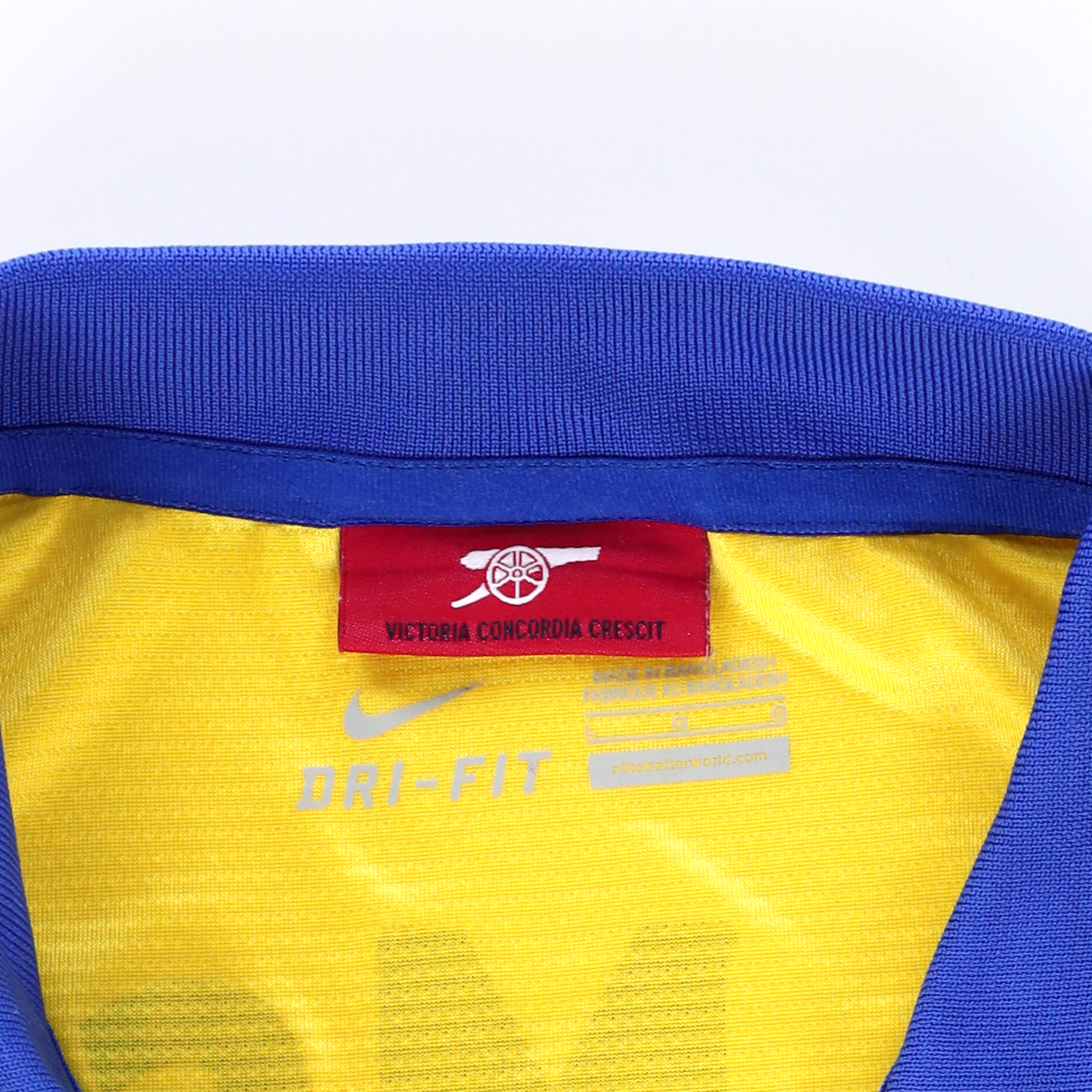Arsenal 2013/2014 Ramsey #16 NIKE Away Soccer Jersey (L) Vintage Sole Melbourne