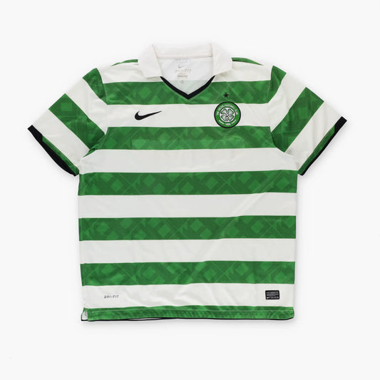 Celtic 2010-2012 NIKE No Sponsor Home Soccer Jersey (XL)
