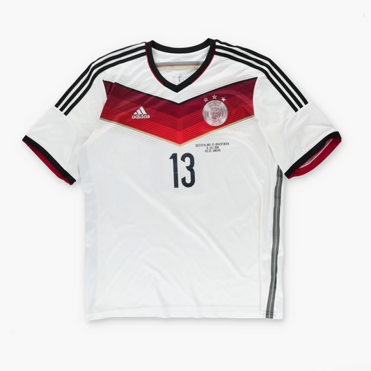 Germany 2014/2015 Muller #13 ADIDAS World Cup Match Soccer Jersey (XXL)