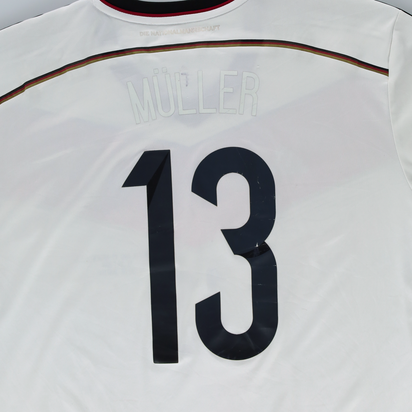 Germany 2014/2015 Muller #13 ADIDAS World Cup Match Soccer Jersey (XXL) Vintage Sole Melbourne